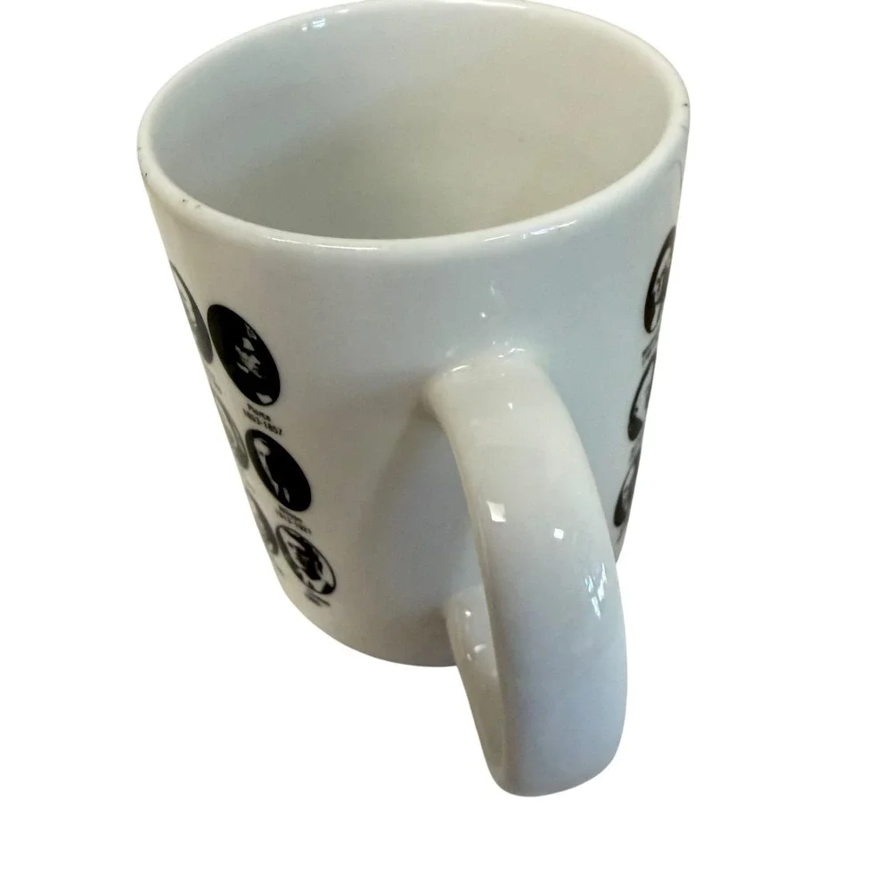 Unbranded US Presidents Coffee Mug Unisex OS White Black Reagan Era History - Picture 4 of 6